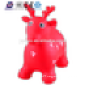 JSYT001 kids ride on PVC-Plastic animal toy/jumping plastic animal deer jumping animal toy inflatable jumping animal toy